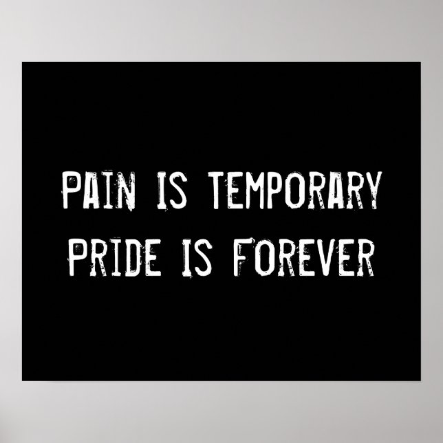 Motivierend Poster (Vorne)