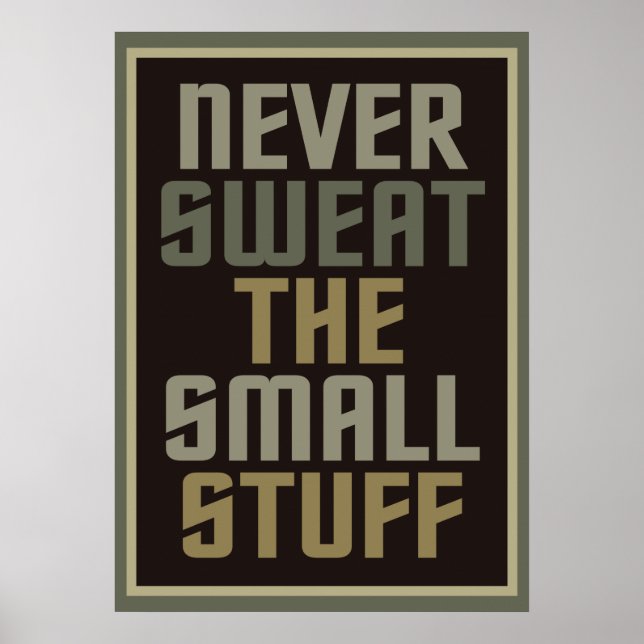 Motivierend Poster (Vorne)