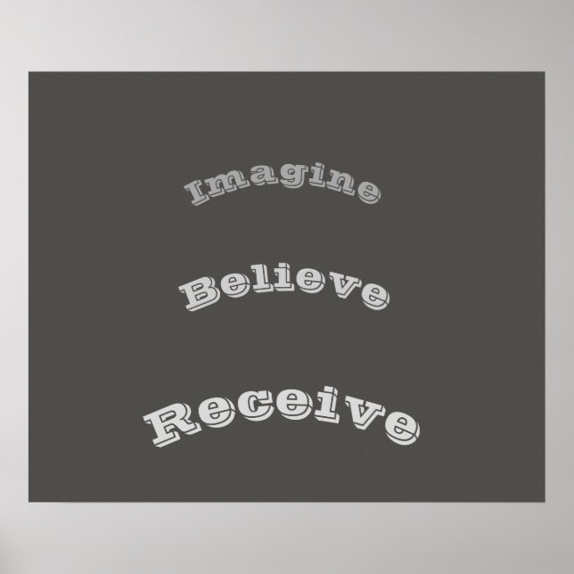 Motivierend Poster (Vorne)