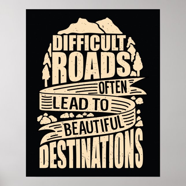 Motivierend Poster (Vorne)