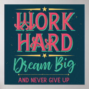 Motivierend Poster