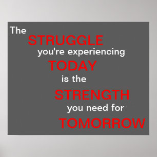 Motivierend Poster -