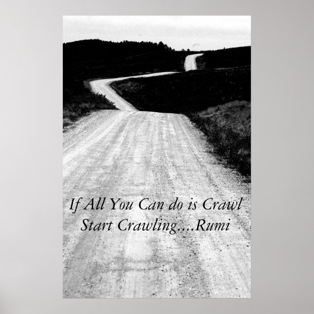 Motivierend Poster-Begings Poster (Vorne)