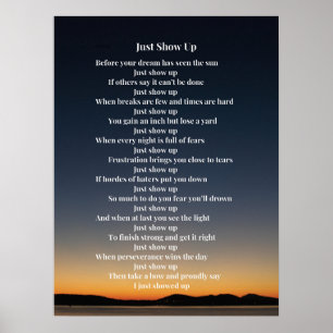 Motivierend Poster für Unternehmer