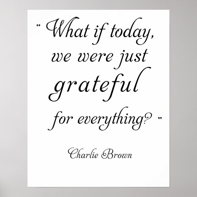 Motivierend Poster mit positivem Denken (Vorne)