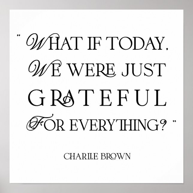 Motivierend Poster mit positivem Denken (Vorne)