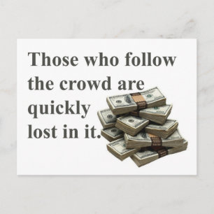 motivierend postkarte