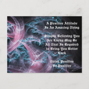 Motivierend Postkarte