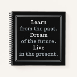 Motivierend Preisangebot Notizbuch