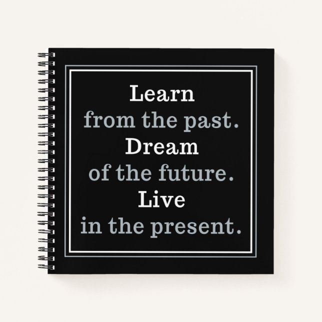 Motivierend Preisangebot Notizbuch (Vorderseite)