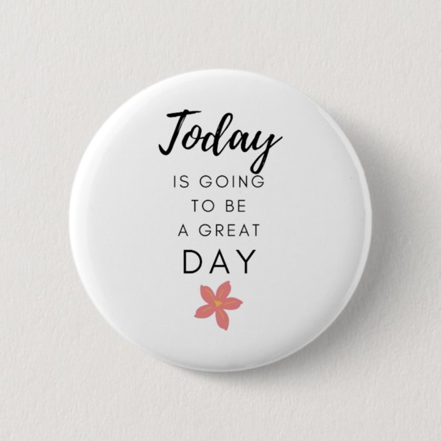 Motivierend Preisaufkleber Button (Vorderseite)