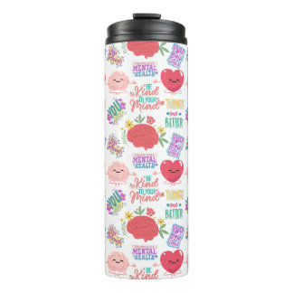 Motivierend psychische Gesundheit Thermosbecher