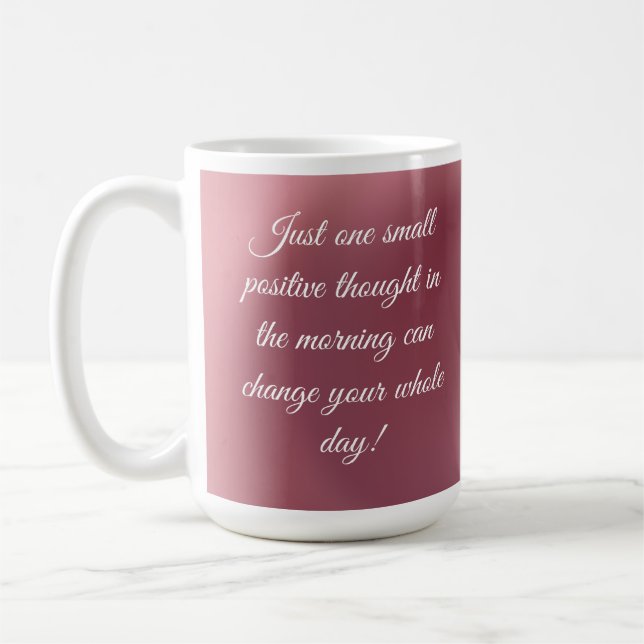MOTIVIEREND QUOTEN KAFFEETASSE (Links)