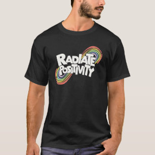 Motivierend Rainbow-Strahlung für Frauen T-Shirt