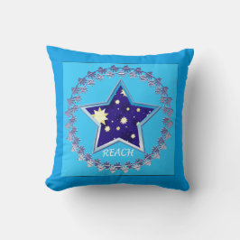 Motivierend" Reichweite für die Sterne" Pillow Kissen