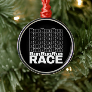 Motivierend Runner-In-Training-Zitat - Rennen lauf Ornament Aus Metall