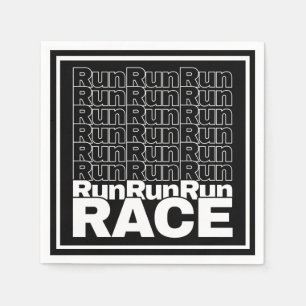 Motivierend Runner-In-Training-Zitat - Rennen lauf Serviette