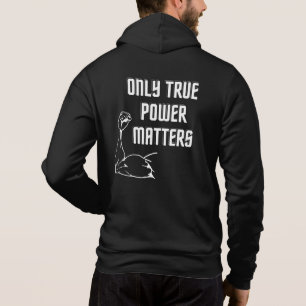 Motivierend Satz mit Muskelarm Hoodie
