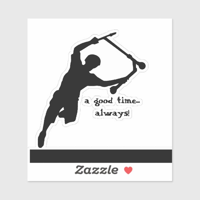 Motivierend Scooter-Zitat immer gut Aufkleber (Blatt)