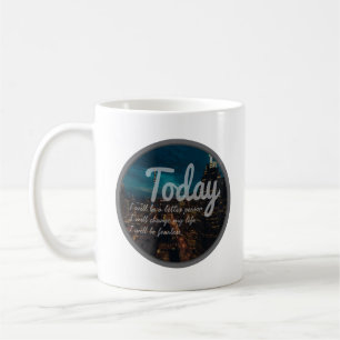 motivierend Selbstannahme Kaffeetasse