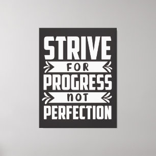 Motivierend Shirt Leinwanddruck