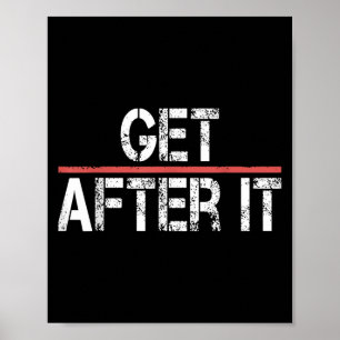 Motivierend Shirt-lustiges Gym Outfit Workout T-Sh Poster