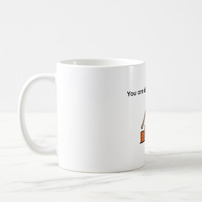 Motivierend Sie Werden Gerade Erfolgreich Benutzer Kaffeetasse (Links)