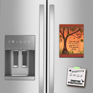 Motivierend sind Sie nicht fixiert Magnetkarte