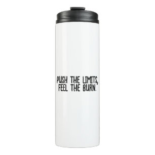 Motivierend Slogan Thermosbecher