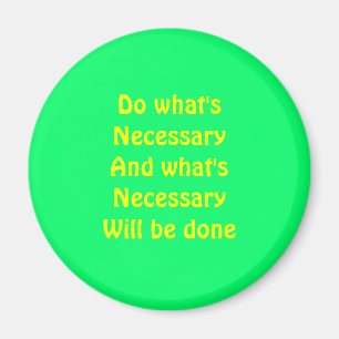 Motivierend Slogans Magnet