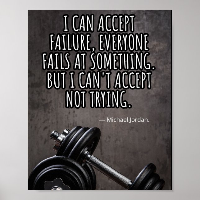 motivierend, Sport, Inspiration, harte Arbeit, Poster (Vorne)