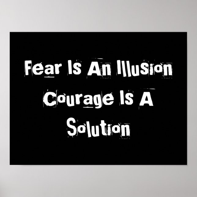 Motivierend Sportplakat Poster (Vorne)