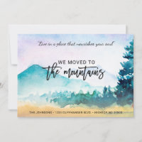 Motivierend Sprichwort Wir zogen in die Berge