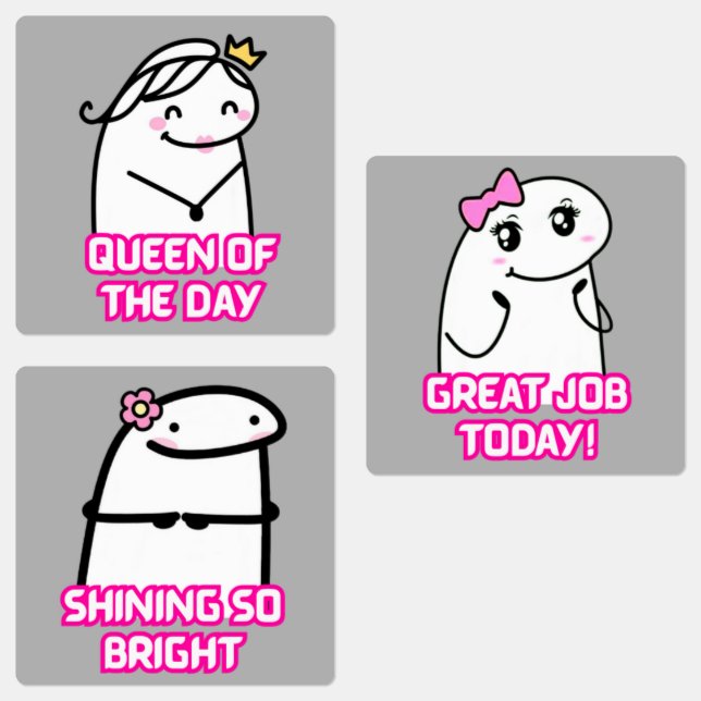 Motivierend Sticker für Schüler (Gruppe)