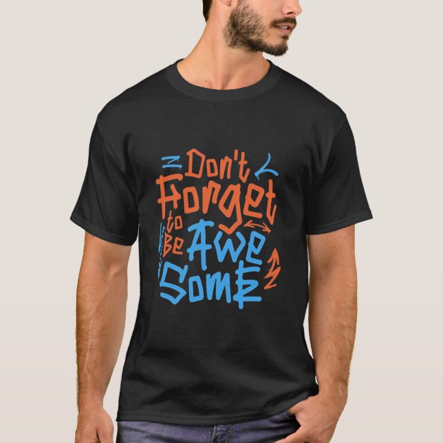 Motivierend T-Shirt (Vorderseite)