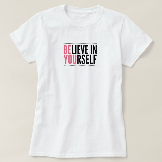 Motivierend T - Shirt (Design vorne)