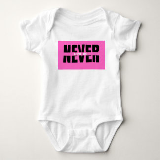 motivierend T - Shirt "Gib niemals auf"