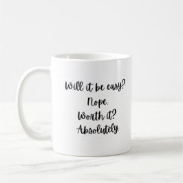 motivierend Tasse, Tasse, inspirierend Kaffeetasse