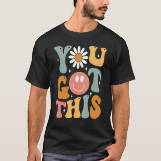 Motivierend Testing Day Shirt Lehrer Sie