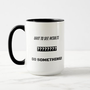 Motivierend Textgestaltung Tasse