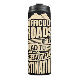 Motivierend Thermaltumbler Thermosbecher