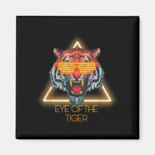 Motivierend Tigeraugen Magnet
