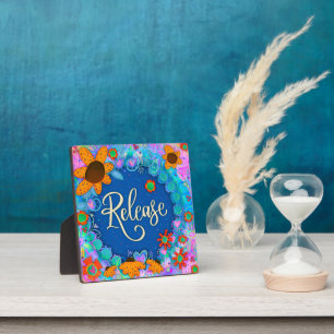 Motivierend Trendy Fun Hübsch Release Inspirivity Fotoplatte