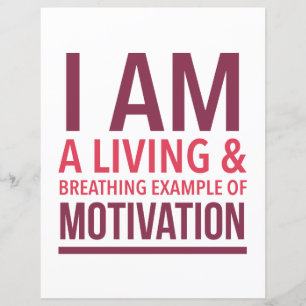 Motivierend Typografie