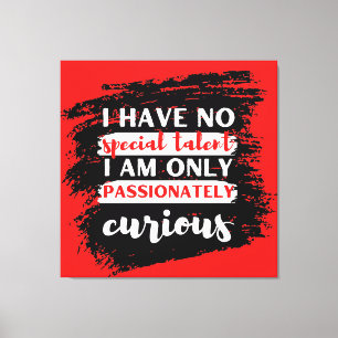 Motivierend Typografie Leinwanddruck