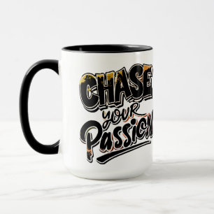 Motivierend Typografie Tasse