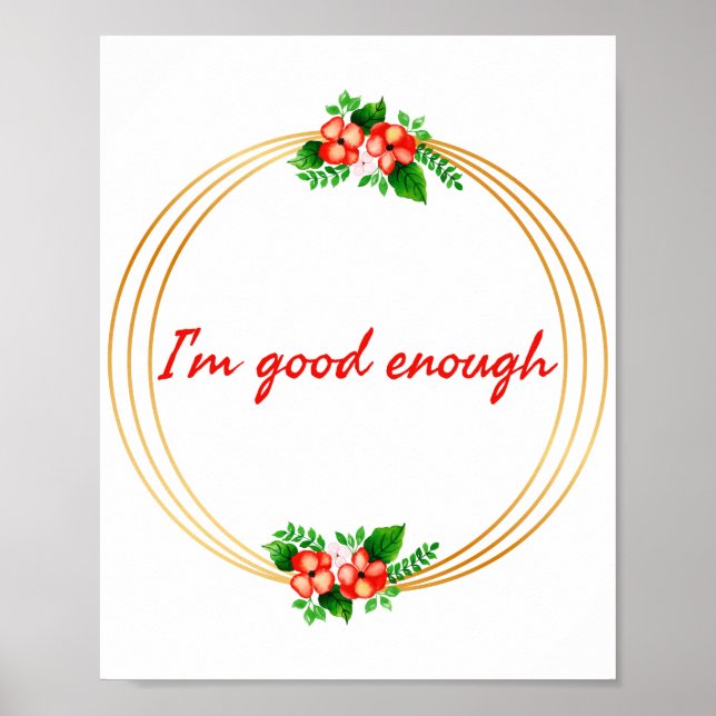 motivierend und inspirierende Lebensquoten Poster (Vorne)