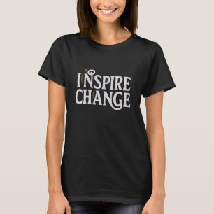 motivierend und inspirierende Veränderung inspirie T-Shirt