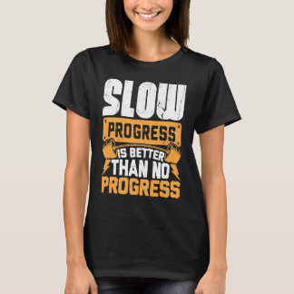 Motivierend und zielgerichteter Gymnastikfortschri T-Shirt