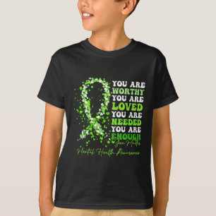 Motivierend Unterstützung Gewähr für psychische Ge T-Shirt